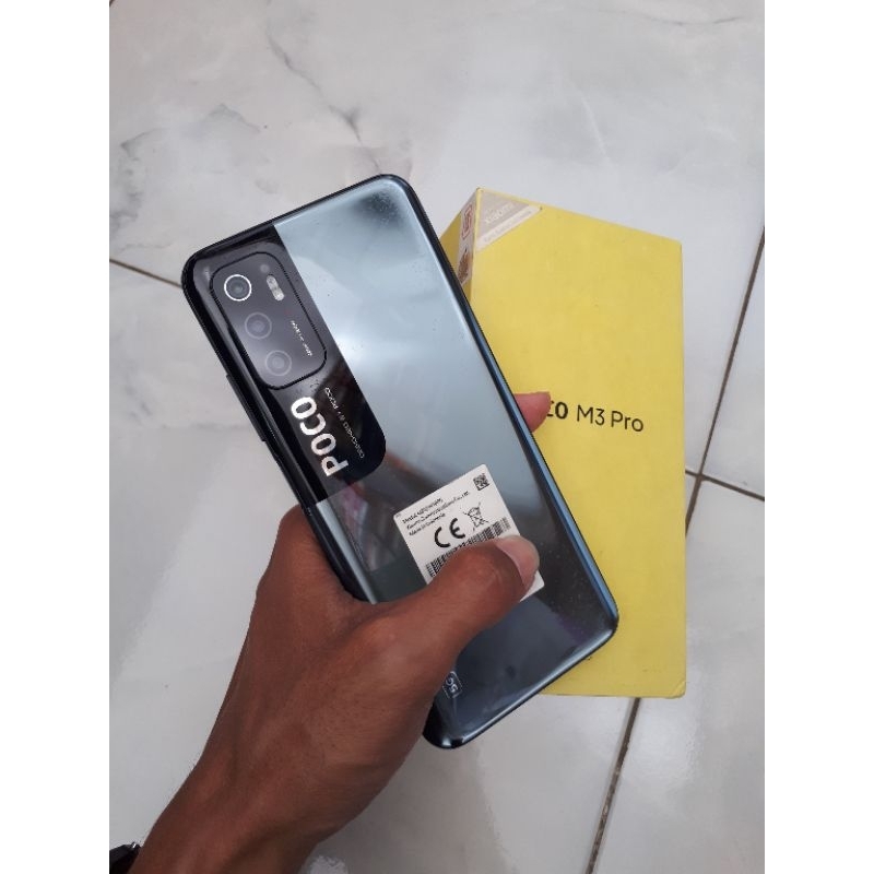 POCO M3 PRO 5G SECOND LIKE NEW RAM 4GB MEMORY 64GB