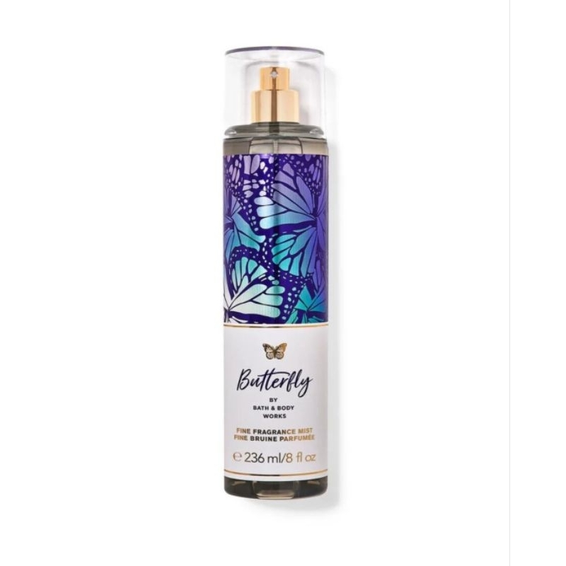 Parfum Wanita BBW Bath & Body Works Fine Fragrance Mist - Butterfly