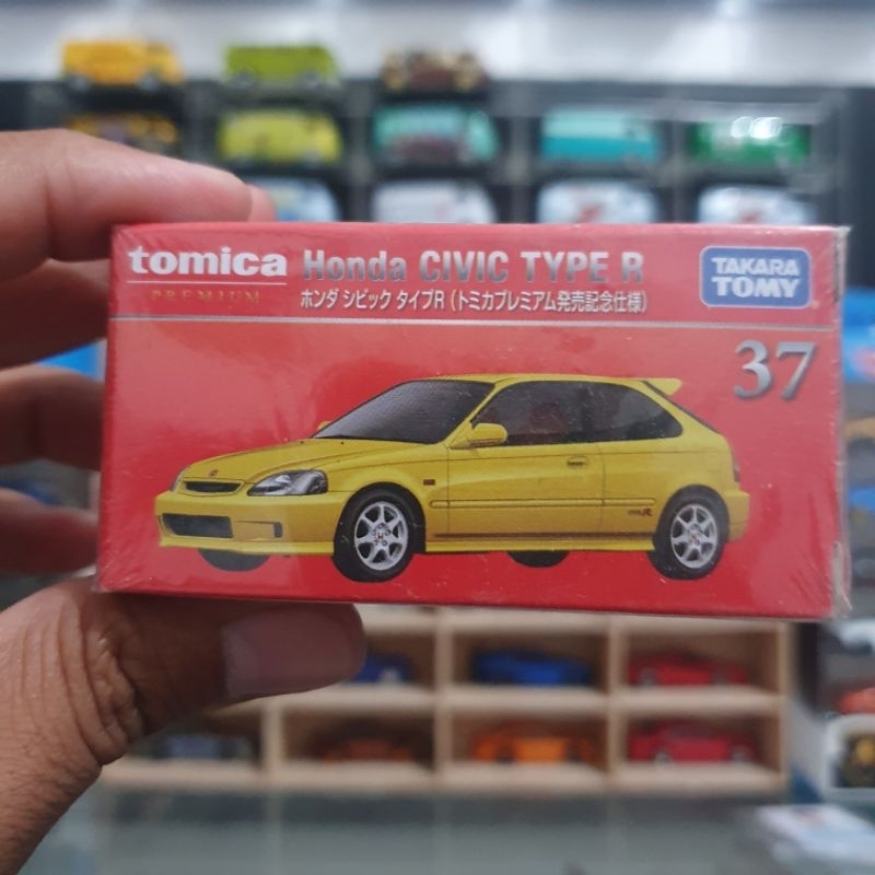 Tomica Premium Honda Civic Type R Kuning