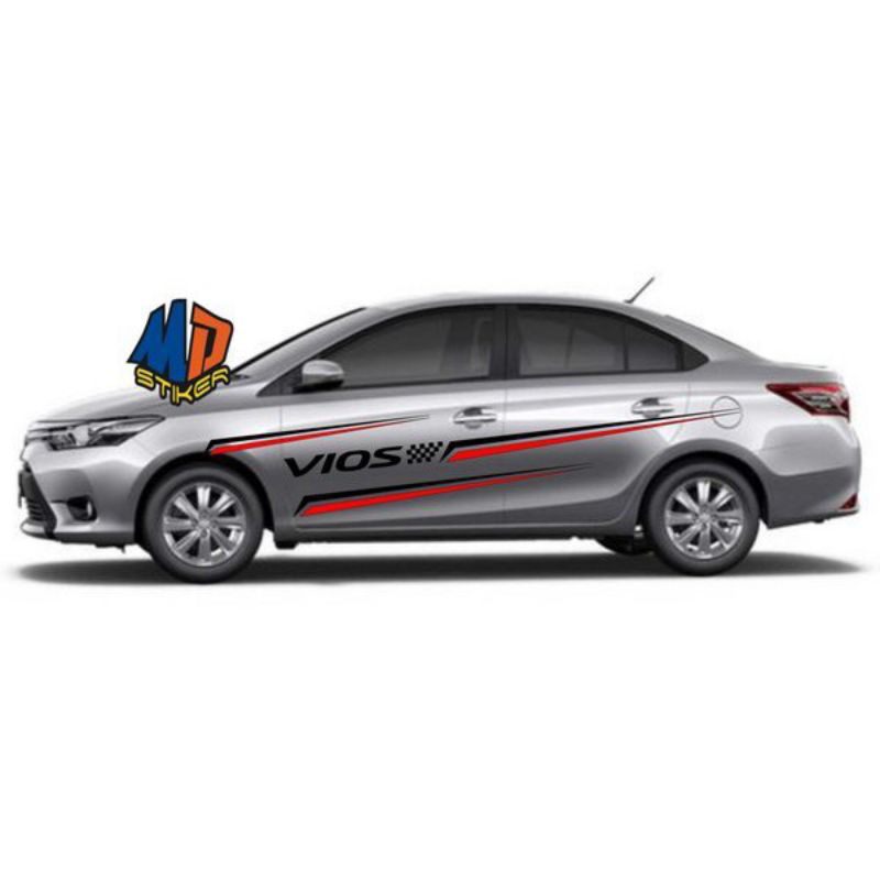 Sticker mobil vios civic Corolla dll all new sticker list terlaris mobil vios stiker semua mobil jen