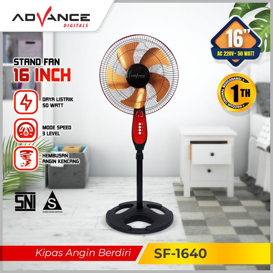 KIPAS ANGIN BERDIRI ADVANCE SF-1640 / KIPAS ANGIN ADVANCE BATAM
