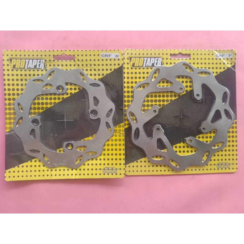 PIRINGAN CAKRAM SET CRF 150 DEPAN BELAKANG DISC BRAKE CRF 150 DEPAN BELAKANG