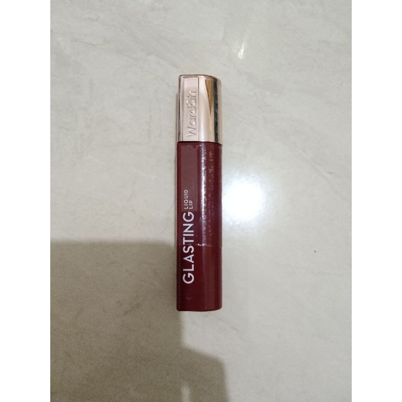Wardah Glasting Liquid Lip 06 - Ruby Sparks