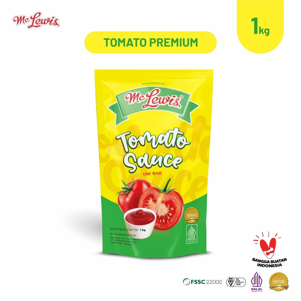 

Mc Lewis Tomato Sauce Premium - 1Kg