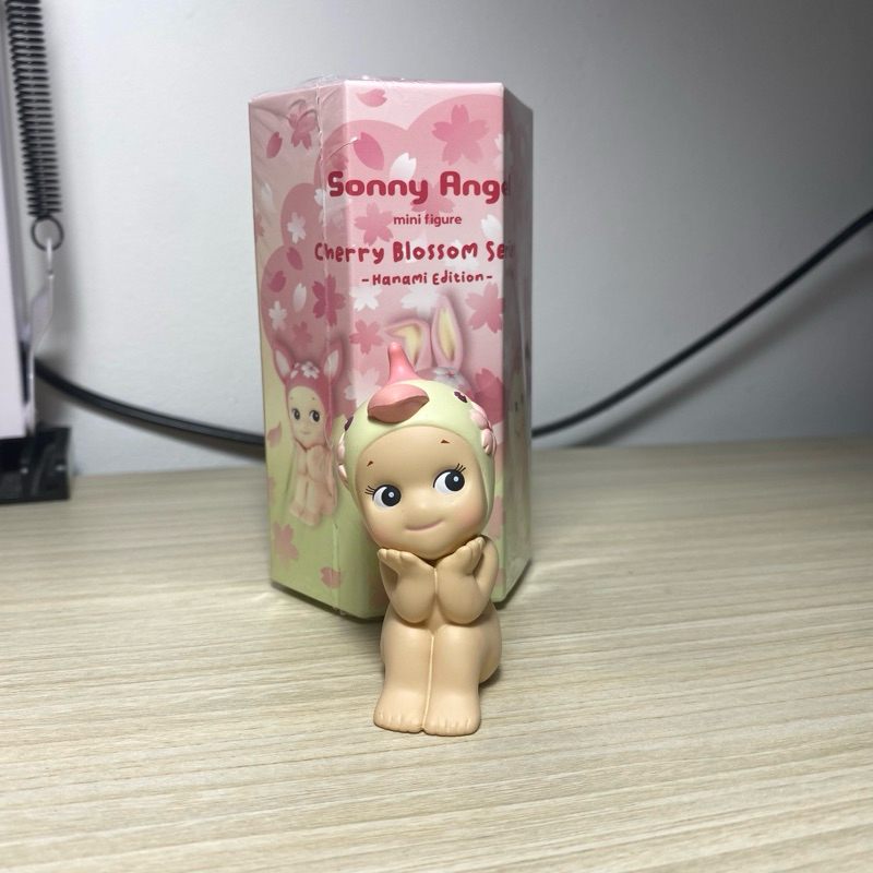 

unsealed sonny angel cherry blossom hanami parrot