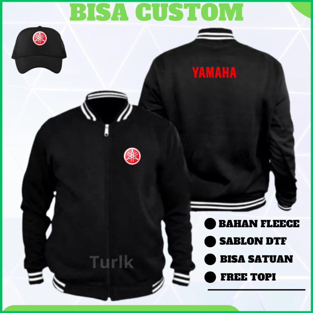 Jaket Yamaha Jaket Varsity Yamaha Custom
