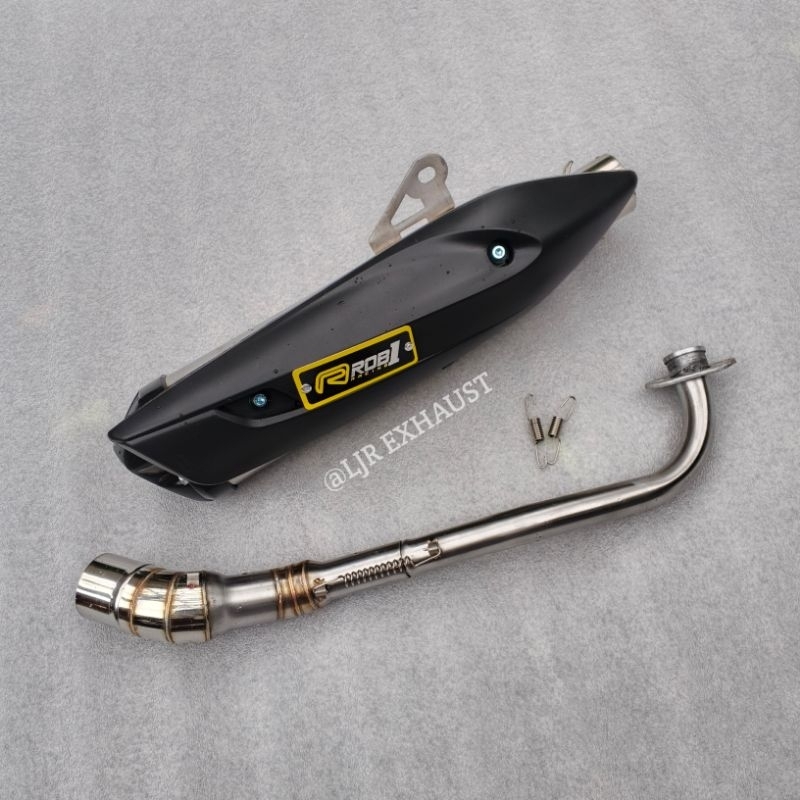 KNALPOT ROB1 NMAX AEROX PCX LEXI VARIO BEAT MIO SCOOPY XMAX
