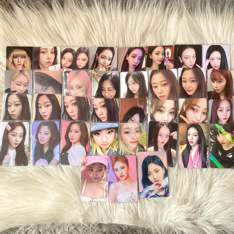 [clearance sale] photocard aespa official karina giselle winter ningning polaroid