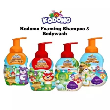 KODOMO shampoo 250 ml body wash 250ml