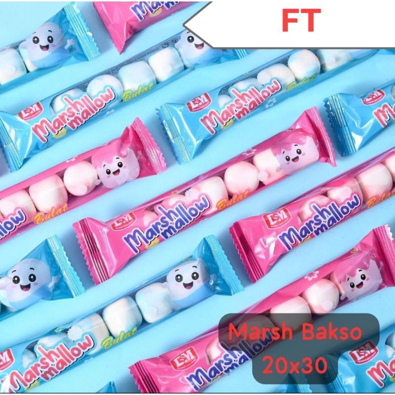 

marshmallow bakso 30 pcs