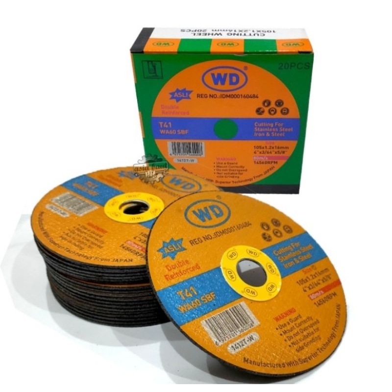 Batu Gerinda Potong WD 4 Inch/Gerinda Potong WD 4 Inch