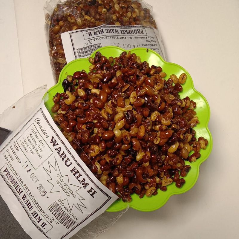 

Kacang Otok Kacang Panjang Goreng Oto' Waru Pedas Manis HM & HML isi 500 gram