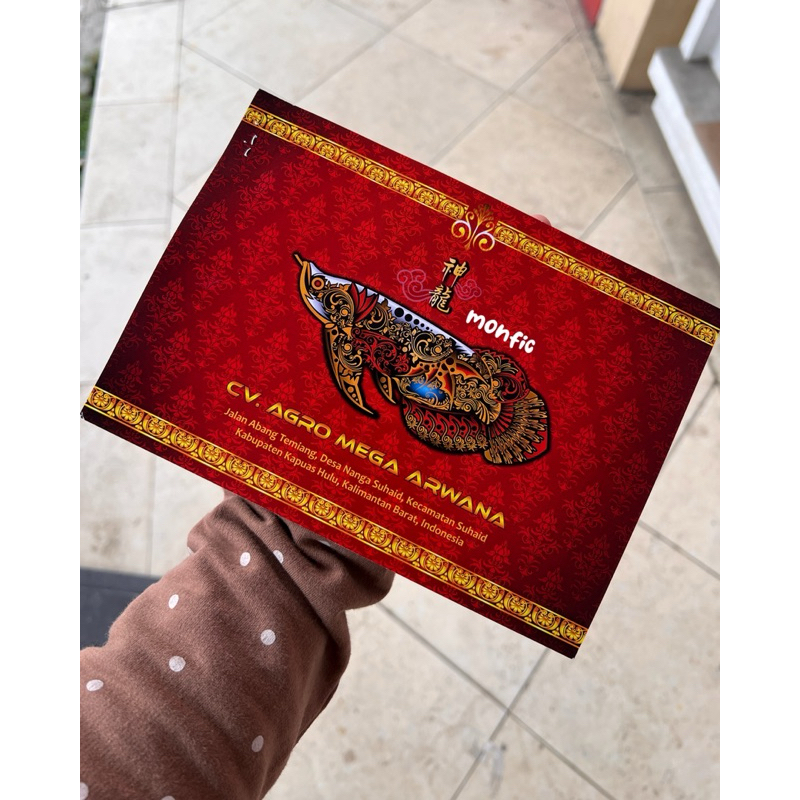 Sertifikat Chip Arwana Arowana Super Red