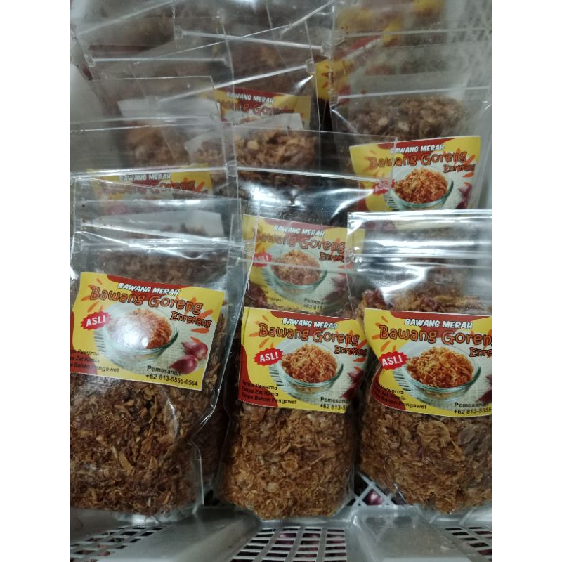 

Bawang goreng reyah asli 100% netto 500g
