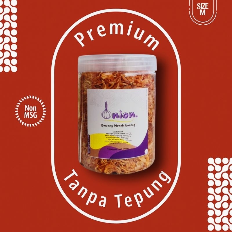 

BAWANG GORENG | BAWANG MERAH GORENG ASLI TANPA TEPUNG SIZE M