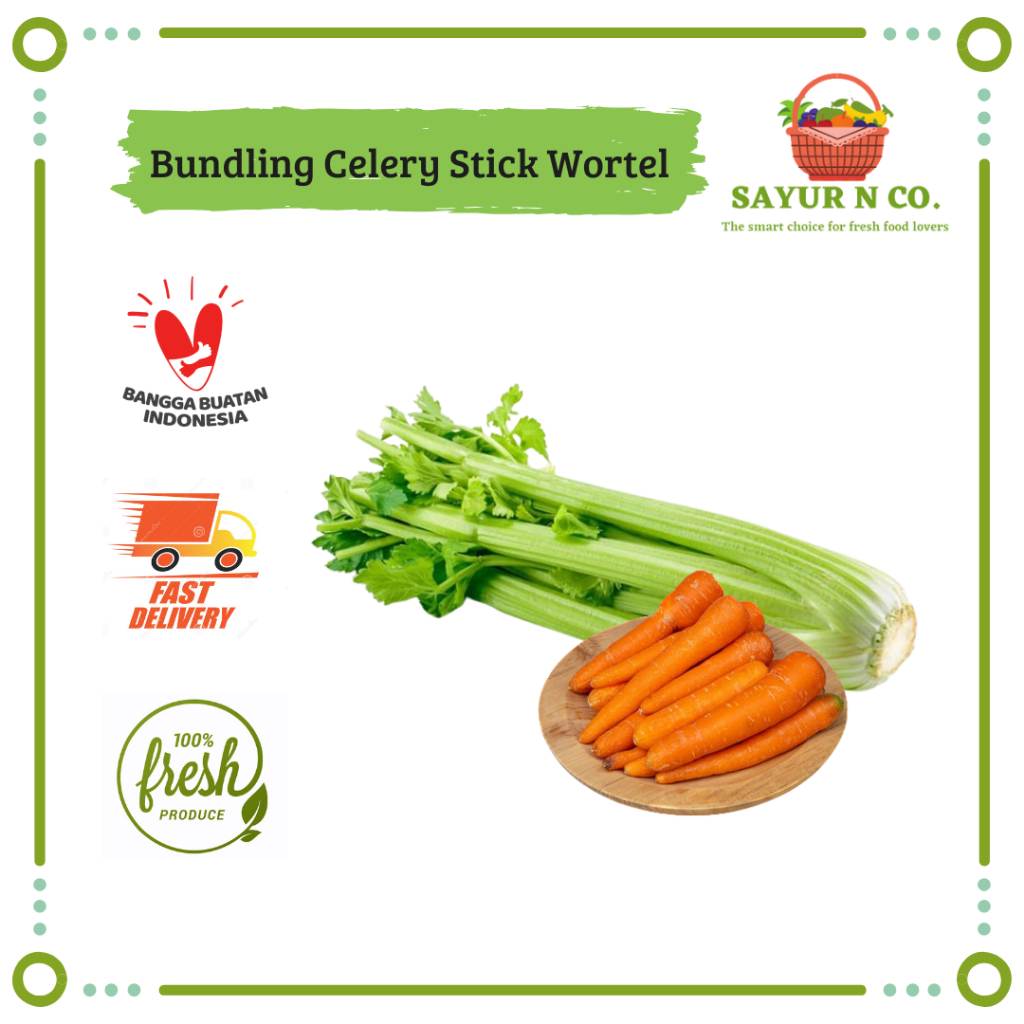 

Bundling Celery Stick - Wortel | Sayur N Co Bekasi