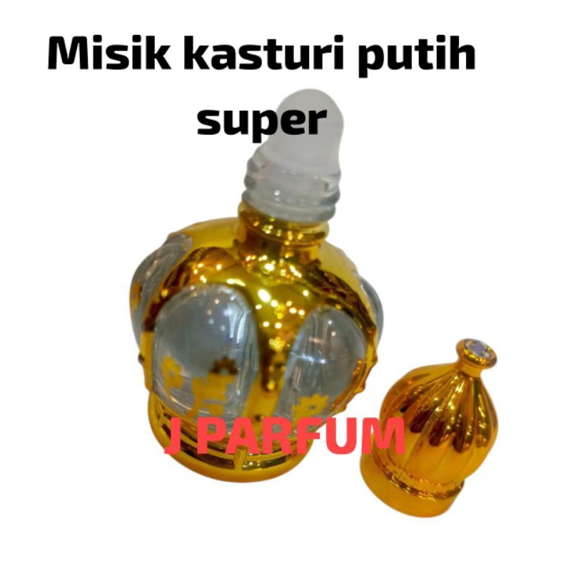 MINYAK KASTURI PUTIH SUPER 15MILI ORIGINAL