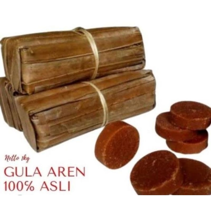 

gula aren asli 100% 1 kg