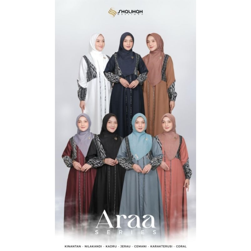 Araa by Shalihah Muslimah (Set Khimar)
