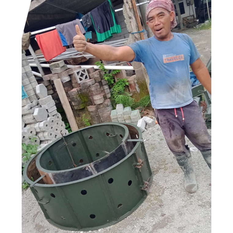 Cetakan Buis Beton Diameter 50 cm – Cetakan Gorong Gorong