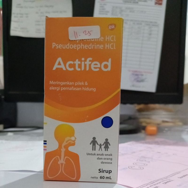 

Actifed sirup 60ml