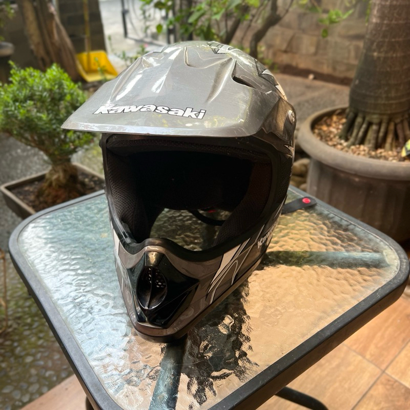Helm Cakil Kawasaki Original Second