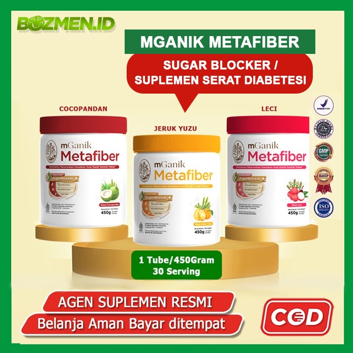 mGanik Metafiber - Suplemen Diabetes