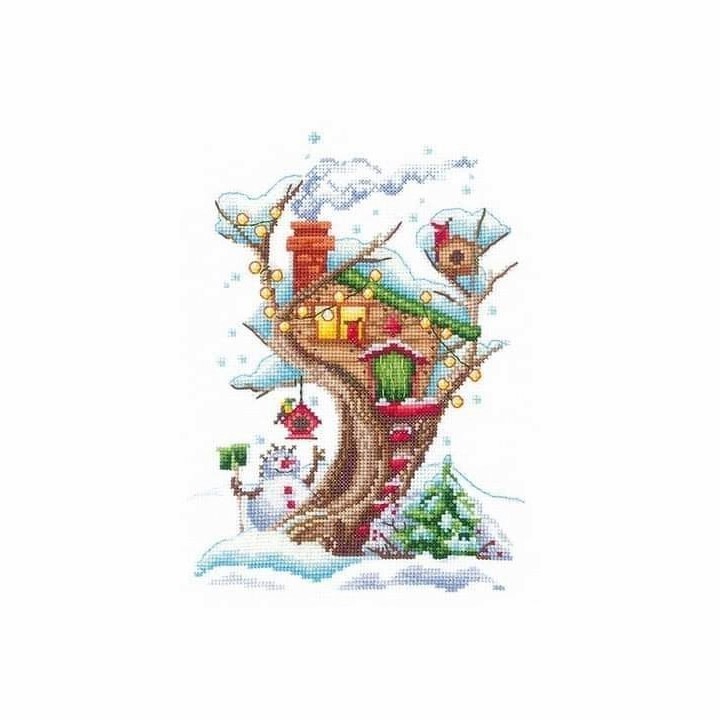 Paket Kristik Andriana t-23 threehouse snow (BA)