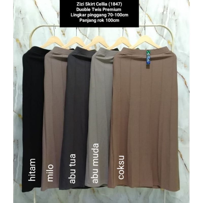 zizi skirt|Rok kerja|Rok kantor|cellia fashion Original