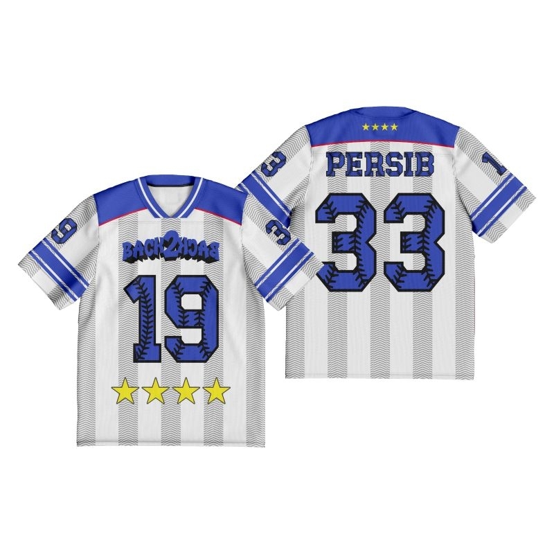 JERSEY OVERSIZE PERSIB BACK TO BACK CHAMPIONS PERSIB JUARA 2025 TERBARU, JERSEY RUGBY
