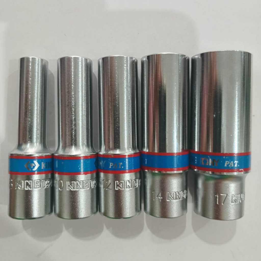 DEEP SOCKET 3/8 DR 6PT KING TONY