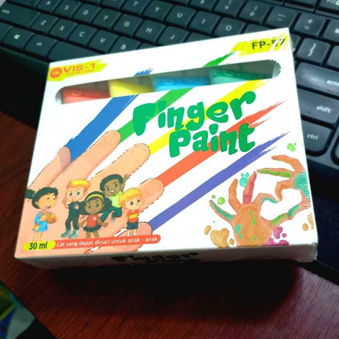 

Set Cat Jari Finger Paint 30ml VIS-1 FP-57