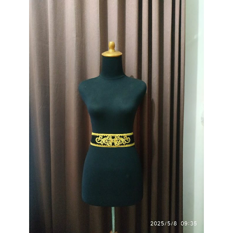 sabuk tari bludru/sabuk jaipongan