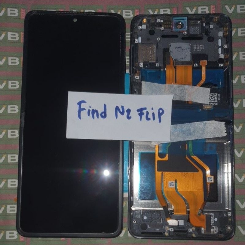 Lcd Touchscreen frame set Oppo Find N2 Flip Ori