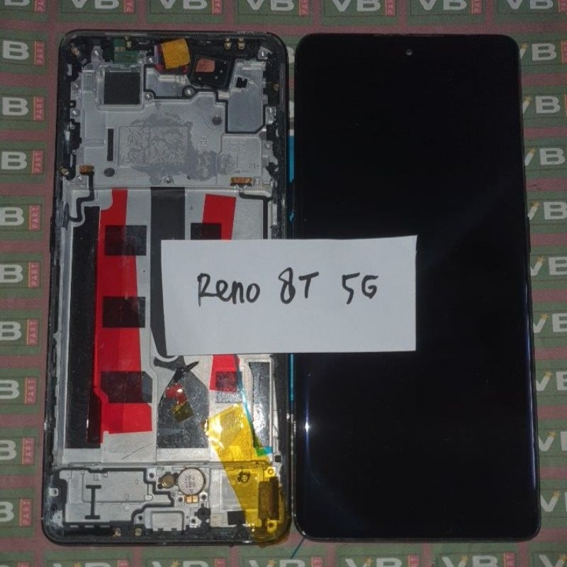 Lcd Touchscreen Frame set Oppo Reno 8T 5g Ori