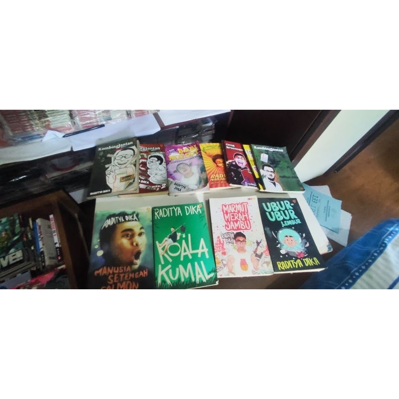 paket novel dan komik raditya dika