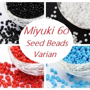 Miyuki 6o Manik Seed Beads VARIAN