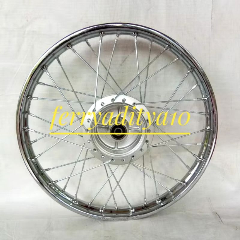 velg set tromol depan belakang original supra x lama supra fit lama