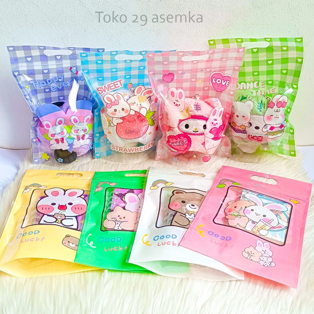 

STANDING ZIPPER PLASTIK 23X15 CM ZIP LOCK KLIP CLIP KEKINIAN GOODY GOODIE BAG LUCU HAMPERS BINGKISAN
