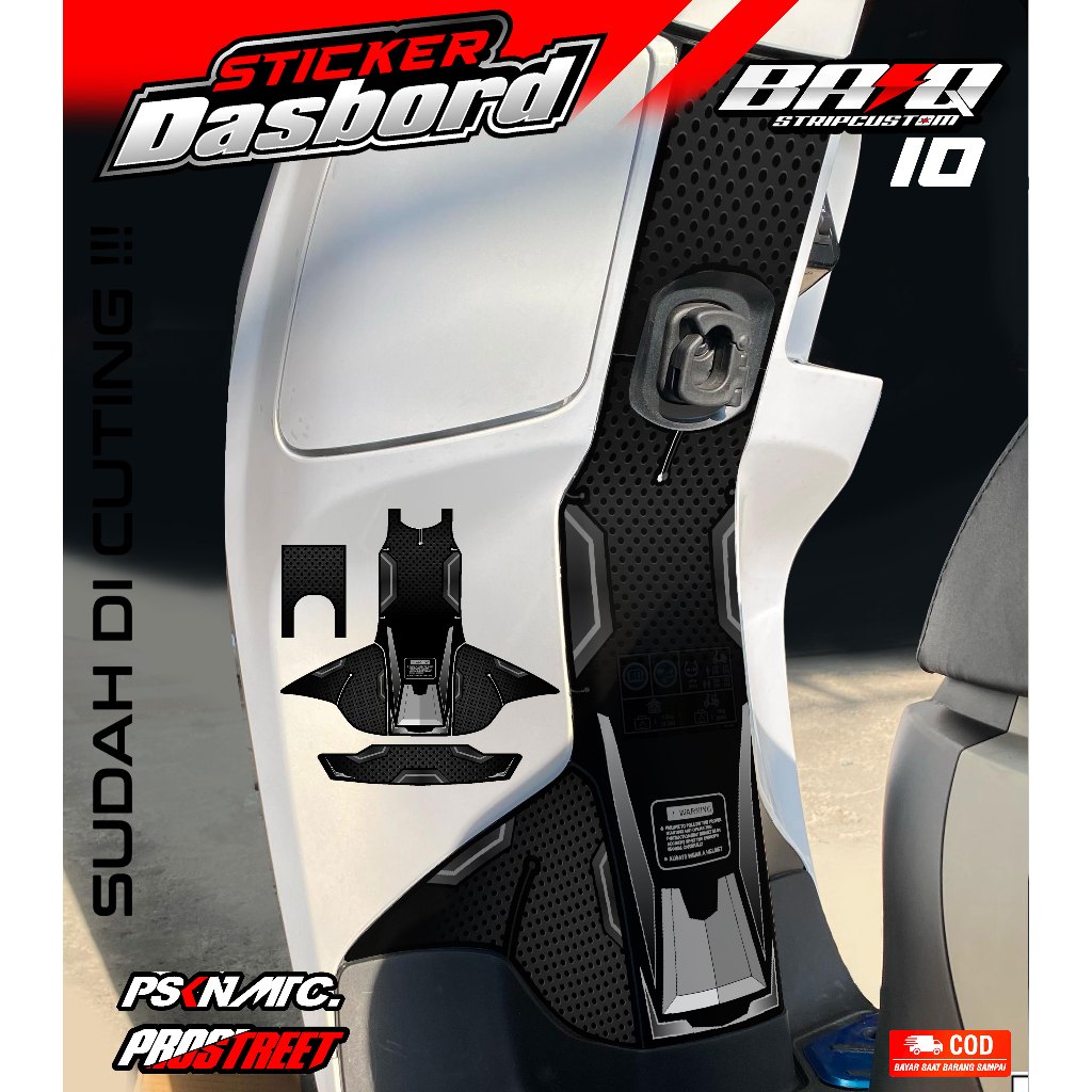 TERBARU STICKER TANKPAD DASHBOARD SCOOPY 2025 - TANKPAD DASHBOARD SCOOPY 2025 PART 2