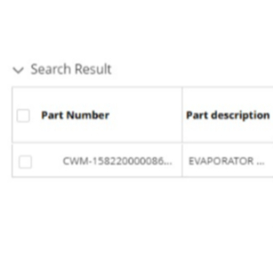 EVAPORATOR AC PANASONIC CS-RS5UKP ORIGINAL  CWM-158220000086