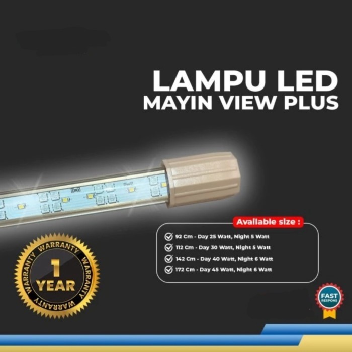 Lampu LED MAYIN PLUS Panjang Lampu 112 cm Arwana Koki Discus