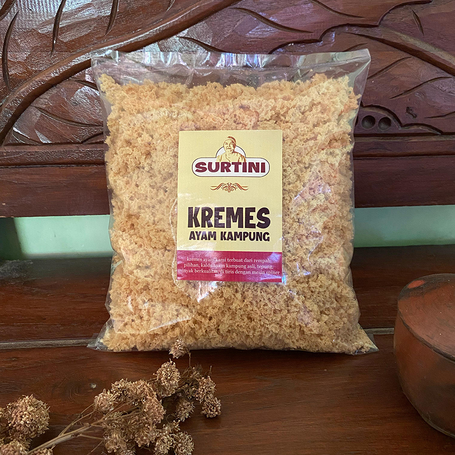 

KREMES /KREMES AYAM KAMPUNG ASLI 250gr