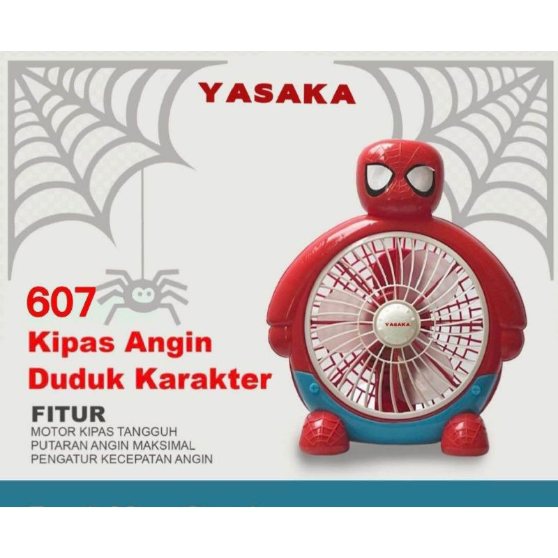 Kipas meja karakter Spiderman yasaka 607