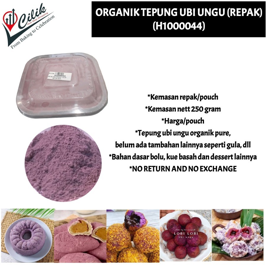 

tepung+organik+keto+ubi ungu+pati+kentang+potato+bahan+kue+bolu+sayur+masak+corn dog+cookies+roti+snack+dessert+donat+gorengan+sehat+healthy