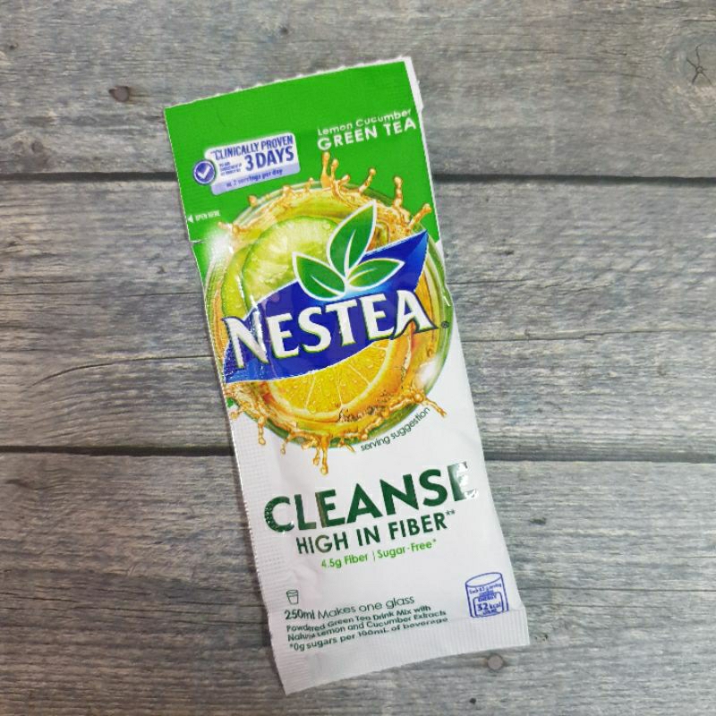 

Nestea Cleanse Natural Fibre Drink Constipation Sembelit Singapore Vegeta Fybogel