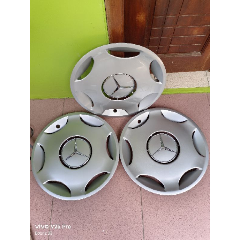 Tutup veleg cover wheel dop Mobil Mercy Mercedes benz ring 15 harga untuk satuan