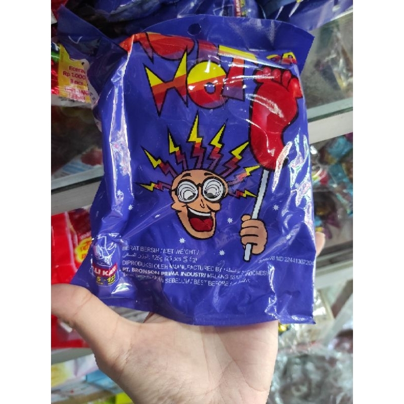 

Permen kaki Hot HOt Pop isi 25 x 5 gr