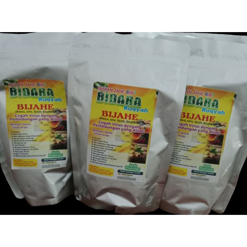 

Jamu INSTAN JAHE BIDARA RUQYAH/BIJAHE