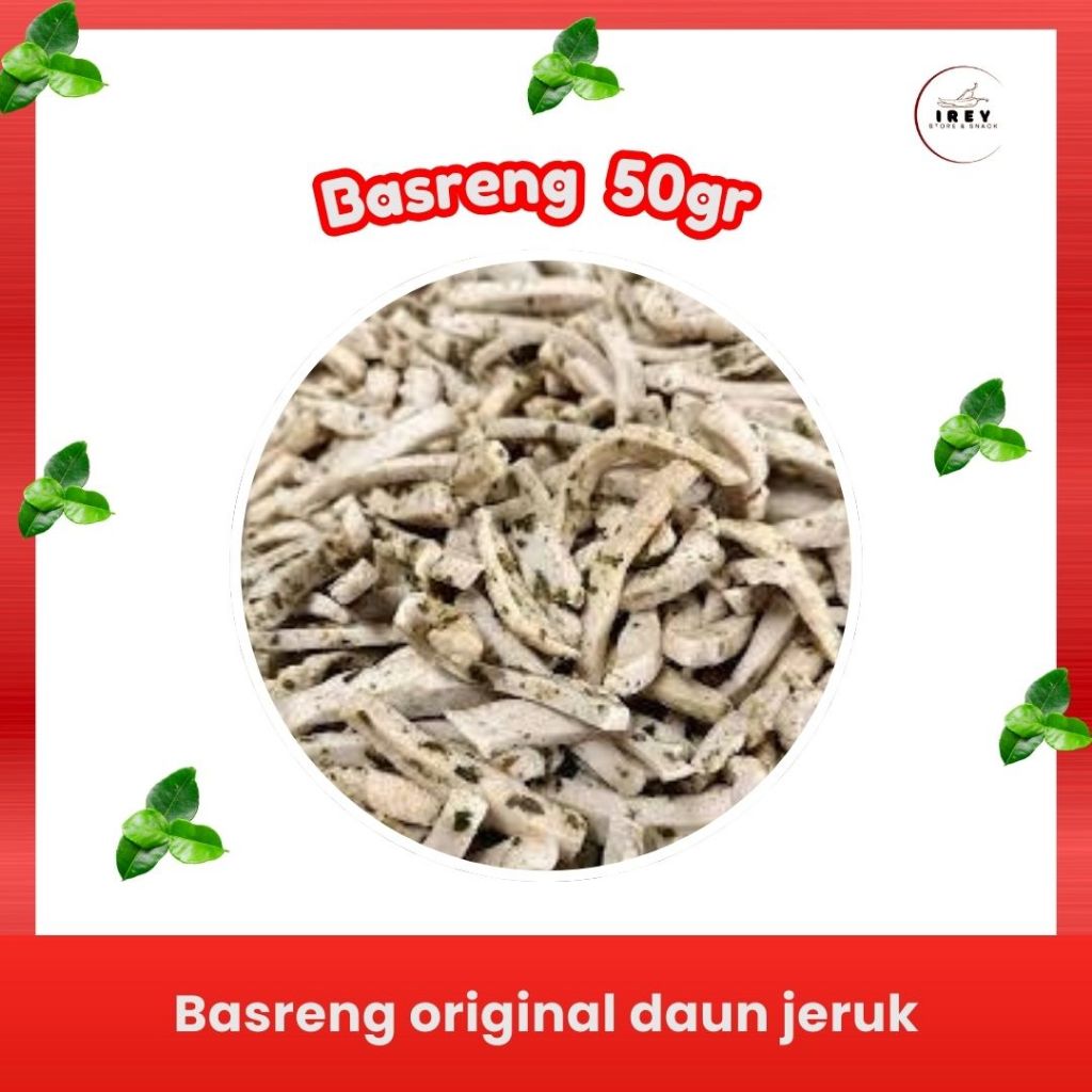 

IREY- Basreng Stick Original Daun Jeruk Kemasan 50gr IBasrengf Gurih Asin IBakso Goreng Daun Jeruk IBasreng Viral